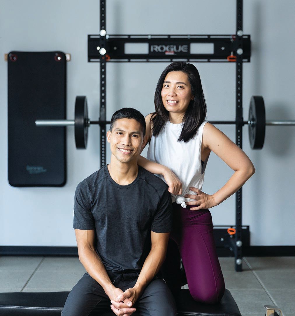 Carlo and Ann Pascasio, owners of Get Fit Studio in Alexandria.  PHOTO COURTESY OF BRANDS