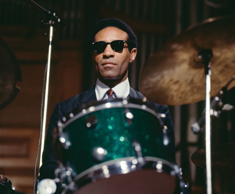 Drummer Max Roach is celebrated at the Smithsonian PHOTO: BY DAVID REDFERN/GETTY IMAGES