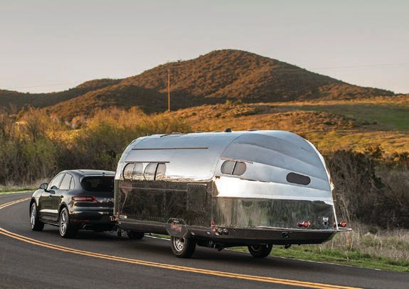 The body of the Bowlus is sleek and reminiscent of the Space Age PHOTO COURTESY OF BRANDS
