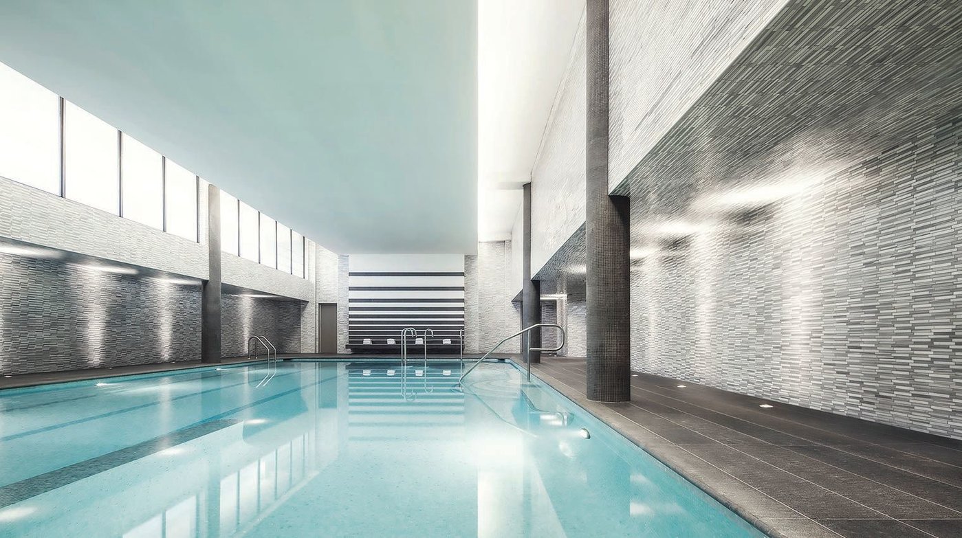 The Argentta Spa at The Watergate Hotel features a gorgeous indoor pool. PHOTO COURTESY OF: ARGENTTA SPA