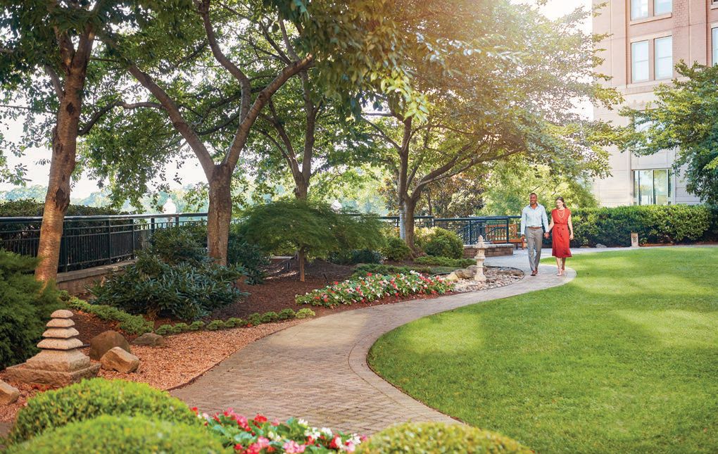 The Empress Garden at the Mandarin Oriental in Southwest DC plays host to family summer fun. PHOTO COURTESY OF BRANDS